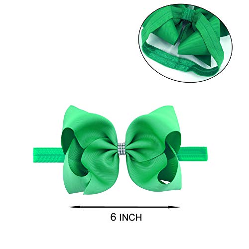 BGFKS 5 Layered Toddlers Tulle Tutu Skirt for Girls with Headband for Baby Girl 0 to 36 Months (Green, S,0-6 Months) - Image 3