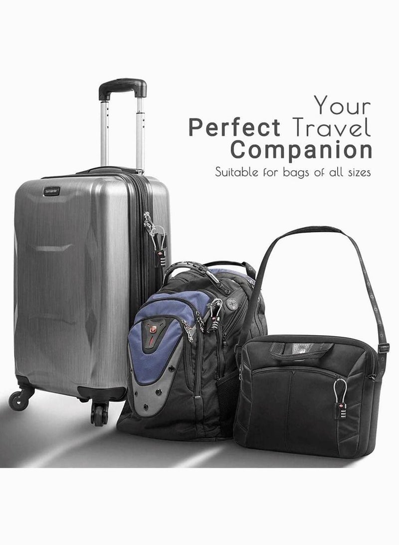 Y&D TSA Travel Luggage Lock, SYOSI Alloy Customs Combination Code Lock Padlock for Zipper Bag Handbag Suitcase, Suitcase Locks, Securing Gates, Garages, Cupboards  - Image 2