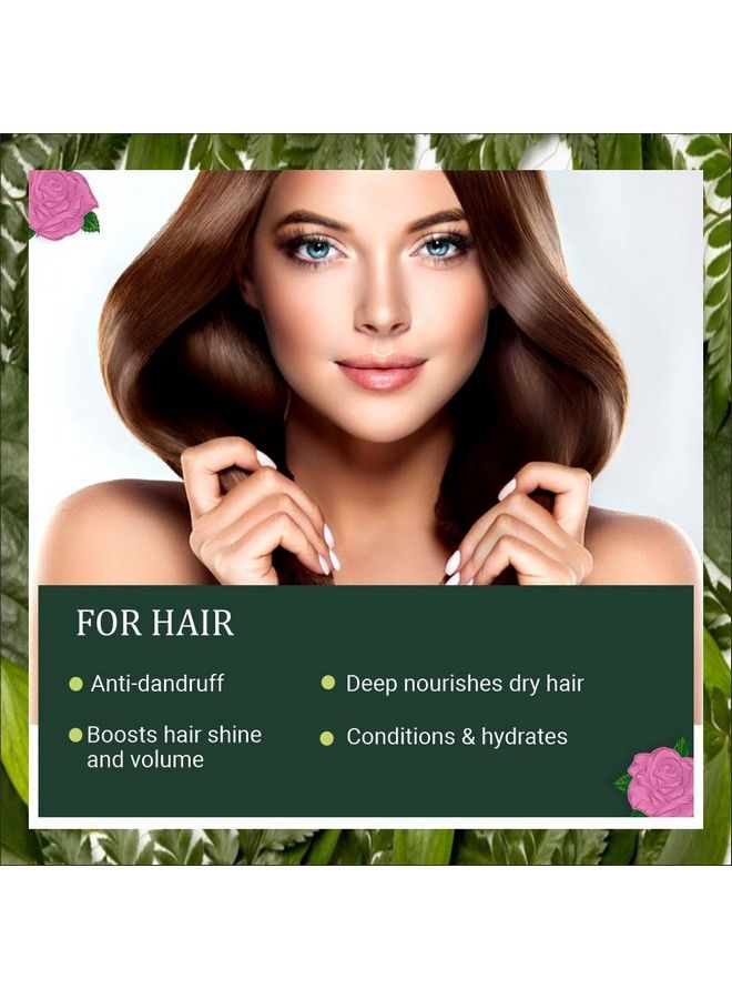 Indus Valley Organic Rose Petals Powder ; Rosa Indica With Fresh Rose Water (Facial Toner) For Skin Care 250Ml+ 100G - Image 5