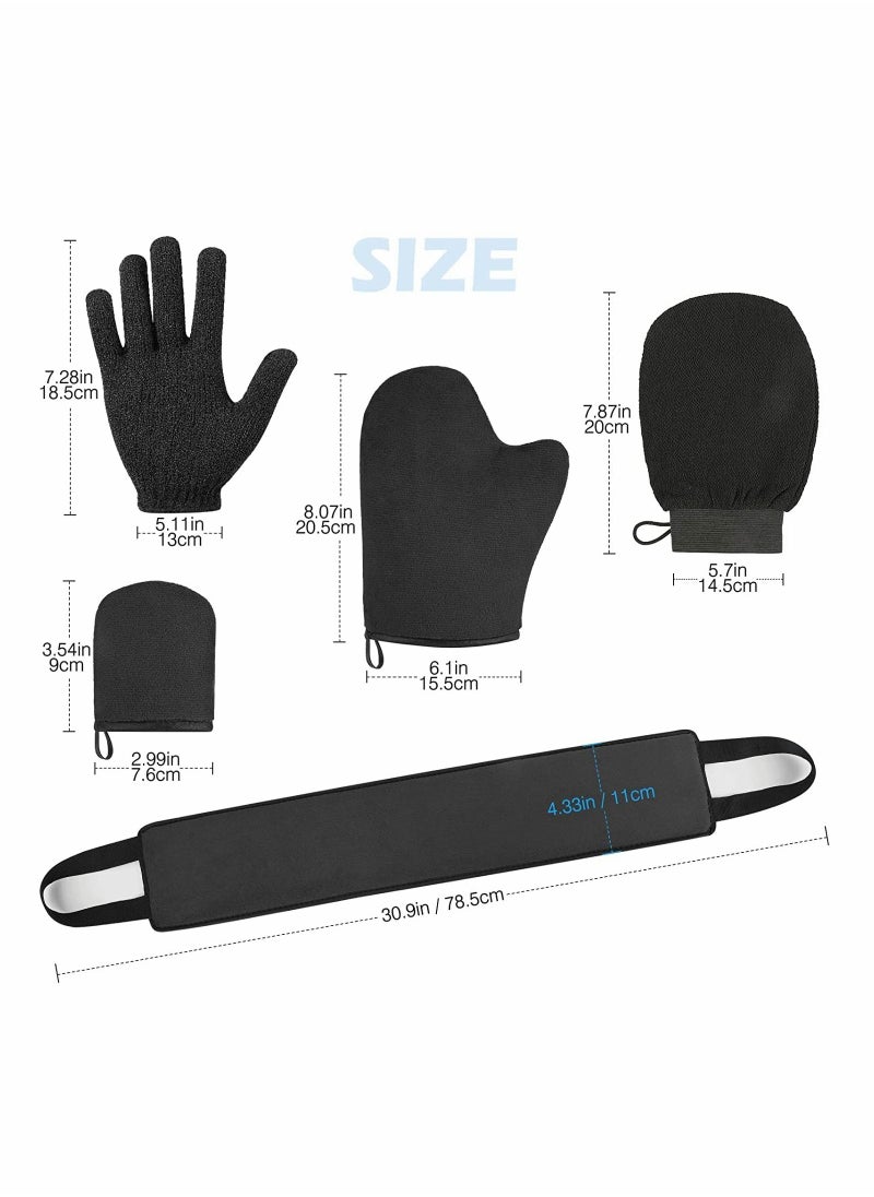 Self Tanning Mitt Applicator Kit, Back Tanning Applicator Tanning Mitts Set