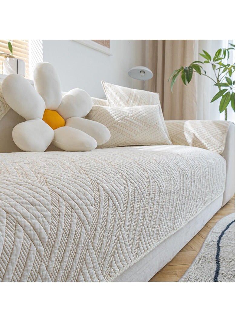 general 1/2/3/4 seat L-shaped sofa case, non-slip upholstered corner guards, furniture protection, machine washable, multi-function case for sectional sofas - Image 3