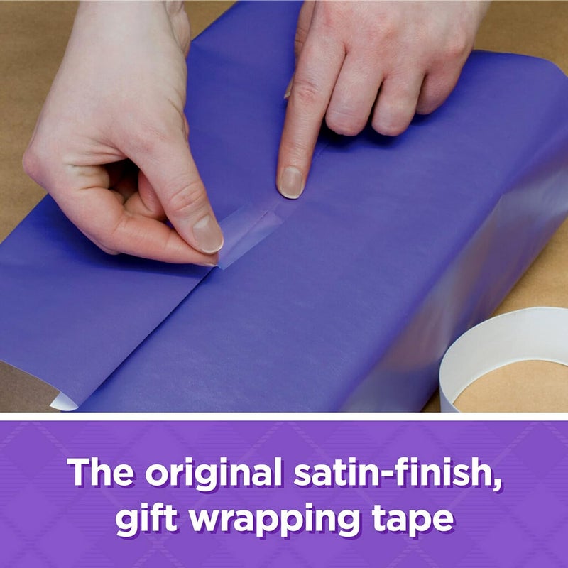 Scotch Tapes Promo Pack - Magic Tape, Wall-Safe Tape, and Gift-Wrap Tape (3 Dispensers) - Image 5
