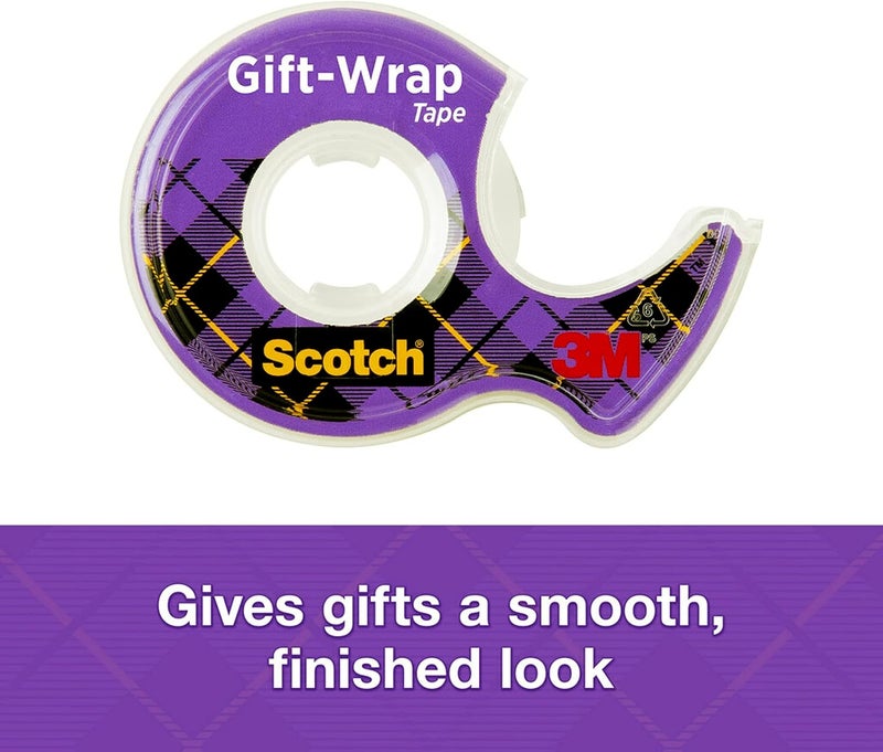 Scotch Tapes Promo Pack - Magic Tape, Wall-Safe Tape, and Gift-Wrap Tape (3 Dispensers) - Image 4