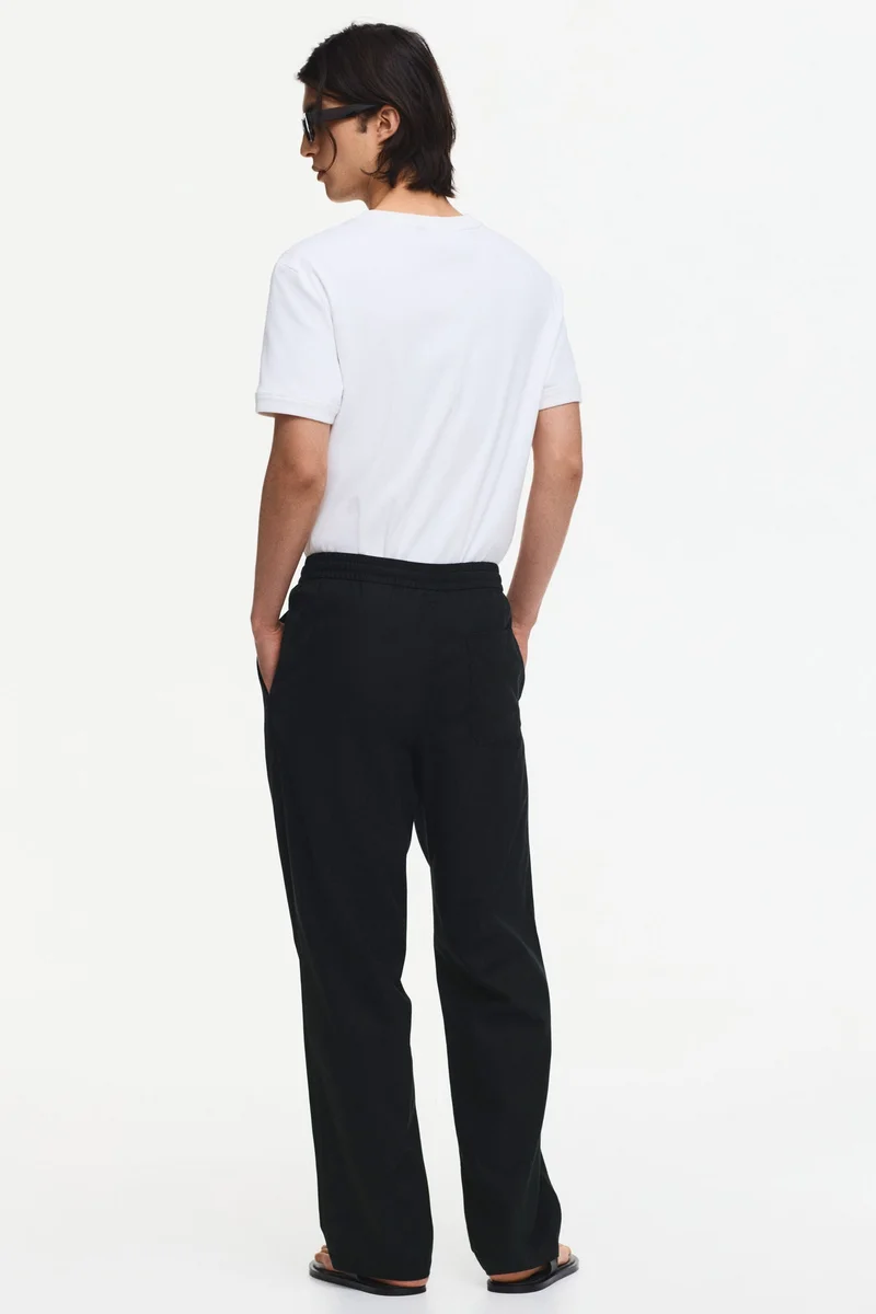 H&M  Relaxed Fit Trousers for Men | Best Price UAE