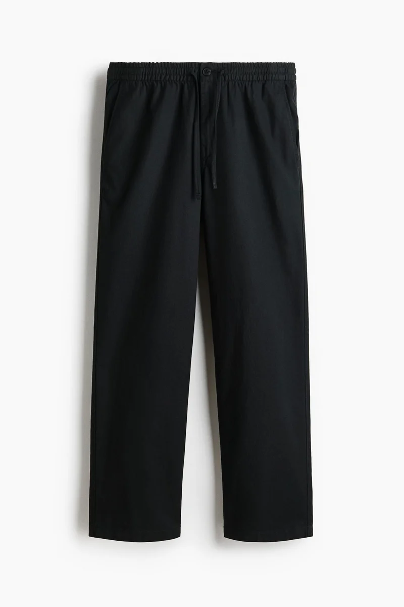 H&M  Relaxed Fit Trousers for Men | Best Price UAE