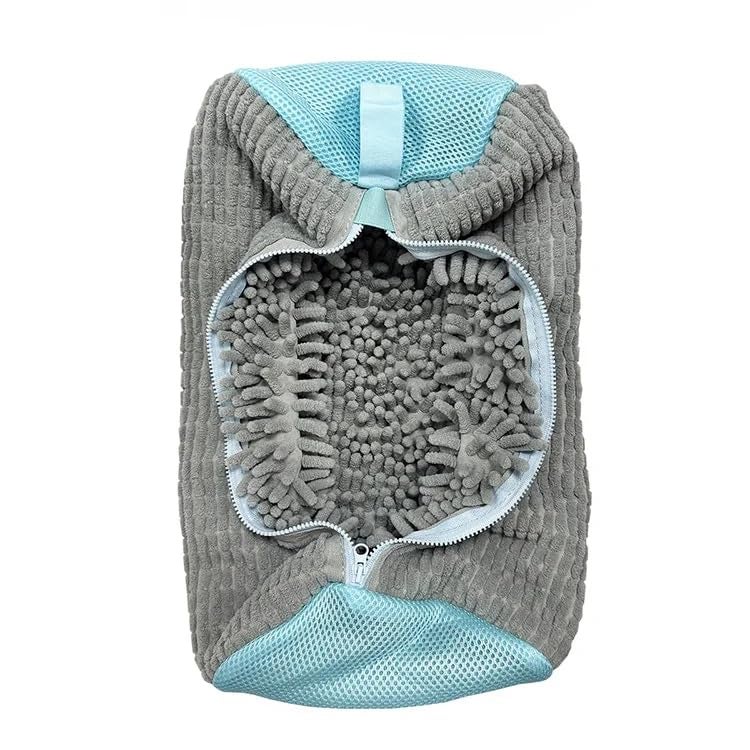 Washing Machine Shoe Bag - Shoe Protector Bag for Washing Machine & Dryer - Durable and Easy to Use - Keeps Shoes Clean and Protect Your Washing Machine (Grey) - Image 1