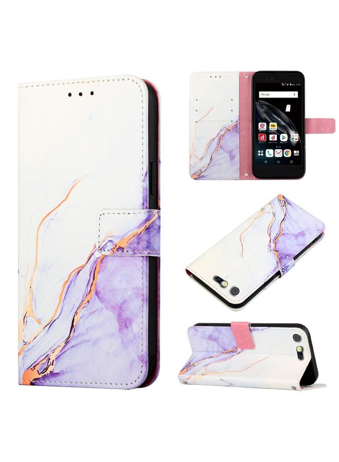 S-TOP Case For Fujitsu Arrows Be F-05J/SV F-03H/M03/M04 Tone M17 PT003 Marble Pattern Flip Leather Phone Case - Image 1