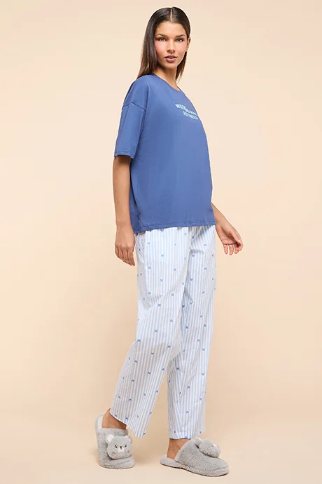 أر أند بي Printed Pyjama Set