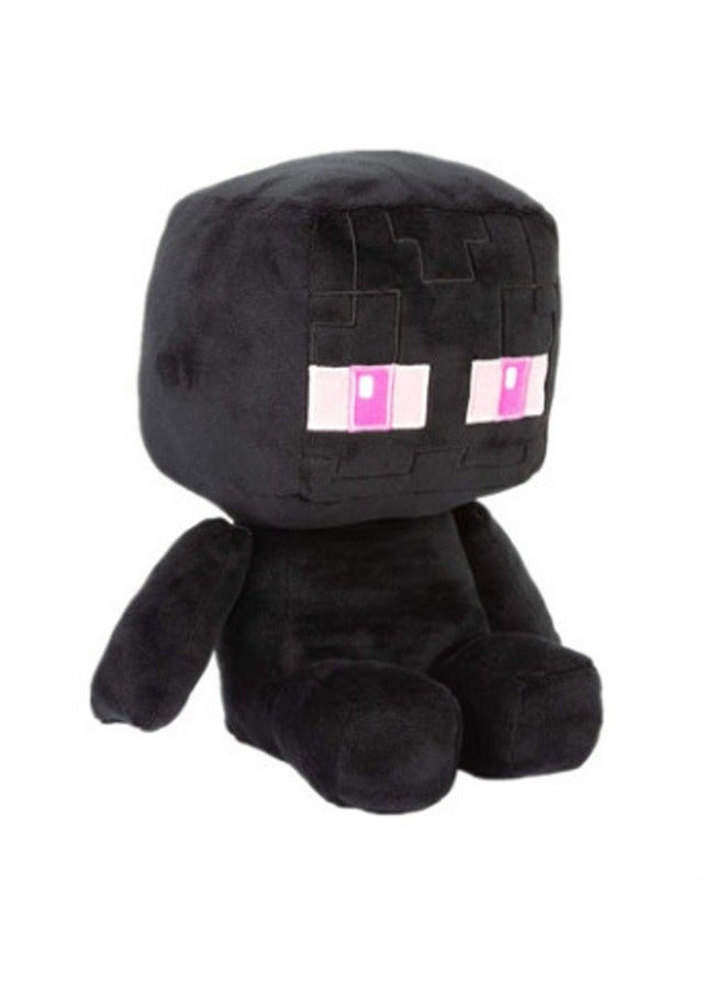 4 Pcs Minecraft Steve Enderman Zombie Creeper Plush Toy 20CM - Image 2