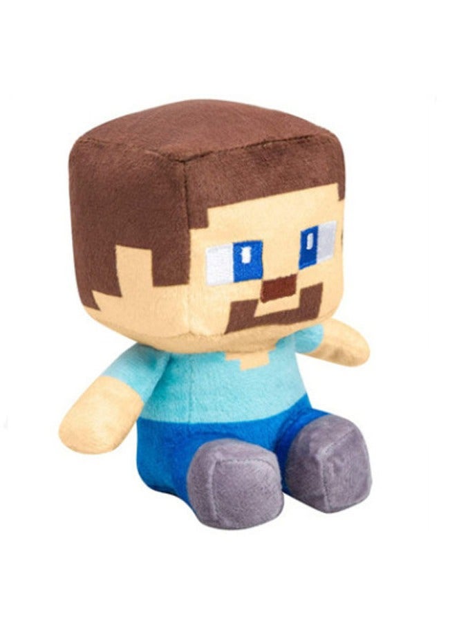 4 Pcs Minecraft Steve Enderman Zombie Creeper Plush Toy 20CM - Image 5