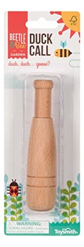Toysmith Beetle Bee Duck Call FSC Certified WoodOutdoor Play Outdoor Adventure Toy for Boys and Girls 3 - Image 1