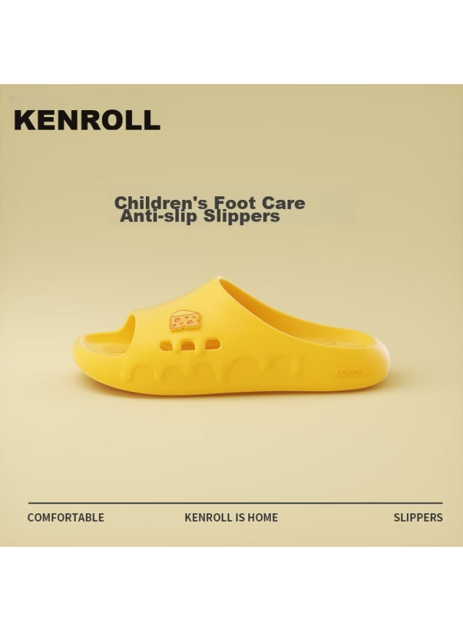 Kenroll Children's Professional Non-slip Slippers, Home Bathroom Odorless, Boys And Girls Bath Sandals - Image 1