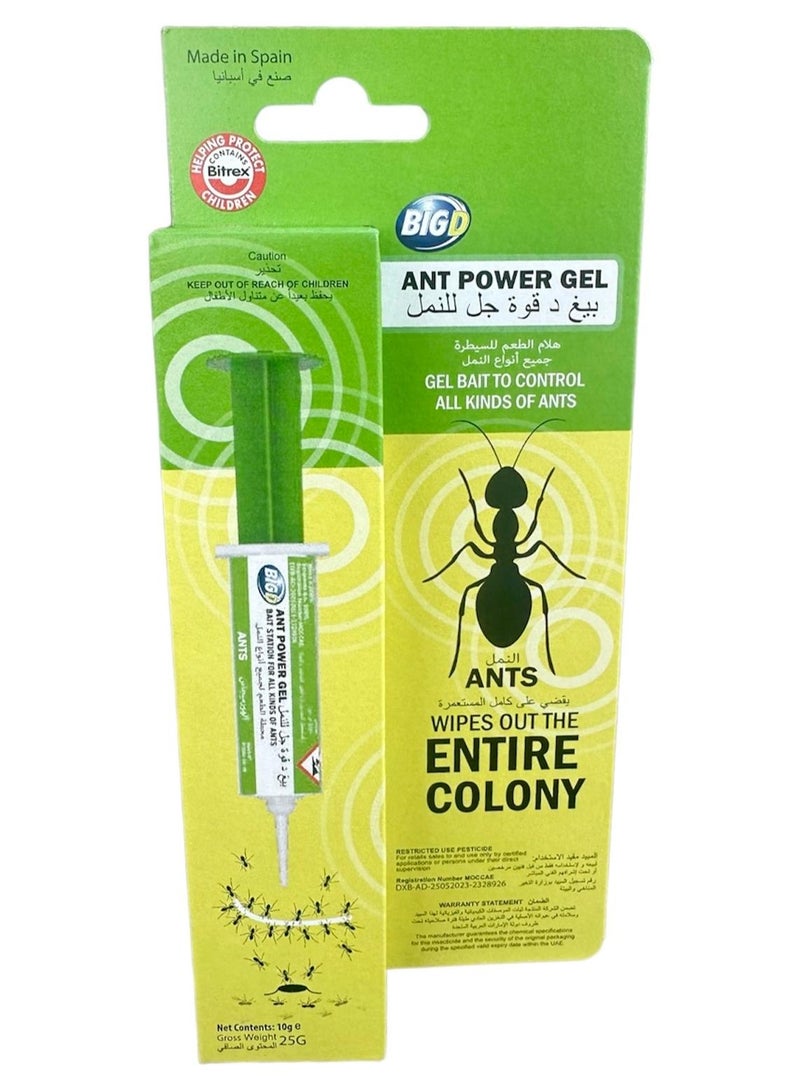 BIG D Ant Power Gel Syringe: Effective Ant Control Solution - Image 1