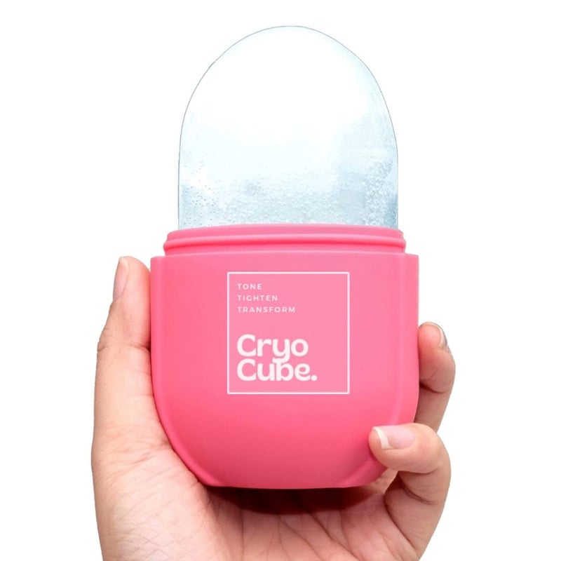 Cryo Cube Ice Roller for Face, Eyes and Neck Naturally tone and tighten skin, de-puff eye bags, add a healthy glow Cryotherapy for face and neck which helps enhance skin elasticity (Pack of 1) - Image 1