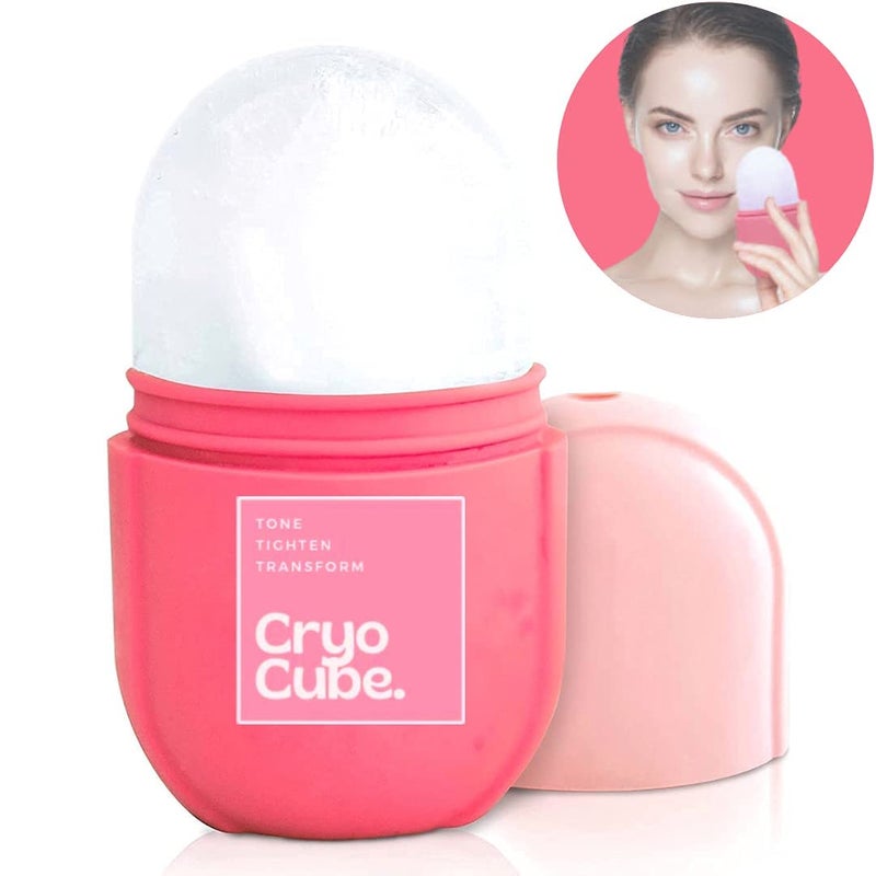 Cryo Cube Ice Roller for Face, Eyes and Neck Naturally tone and tighten skin, de-puff eye bags, add a healthy glow Cryotherapy for face and neck which helps enhance skin elasticity (Pack of 1) - Image 2