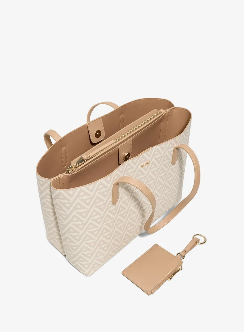 Aldo  Aldo Womens Bone Multi Top Zipper Tech Bag for Women | Best Price UAE