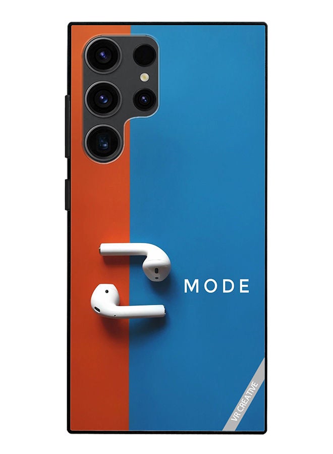 VR CREATIVE Protective Case Cover For Samsung Galaxy S23 Ultra 5G Music Design Multicolour - Image 1