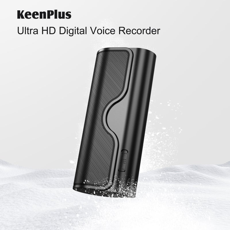 KeenPlus 64GB Voice Recorder 35 Days Digital Audio Recording Ultra HD Noise Reduction 5000mAh Type C Portable - Image 1