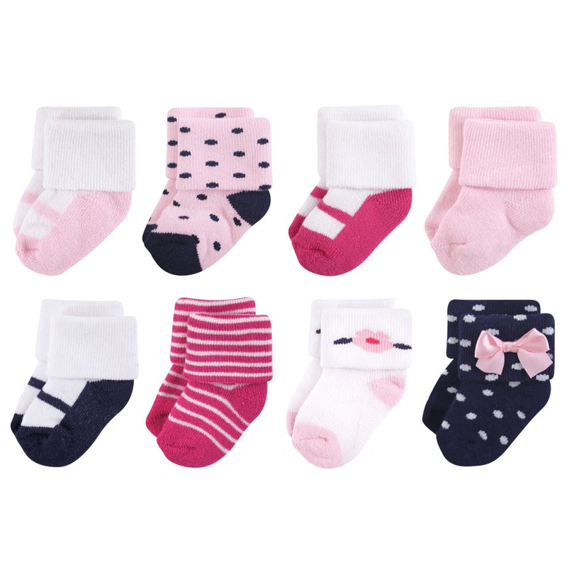 Little Treasure Little Treasure Unisex Baby Newborn Socks Polished 06 Months 