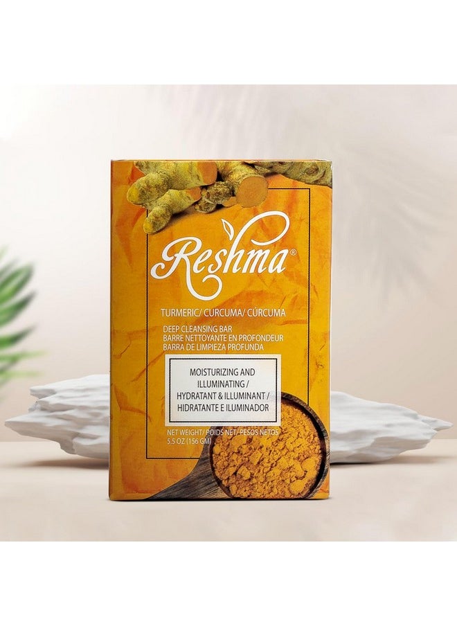 Reshma Beauty Reshma Beauty Turmeric Soap | Infused with Turmeric Extract, Olive Oil, Coconut Oil (Pack Of 1), 5.05 oz  - Image 2
