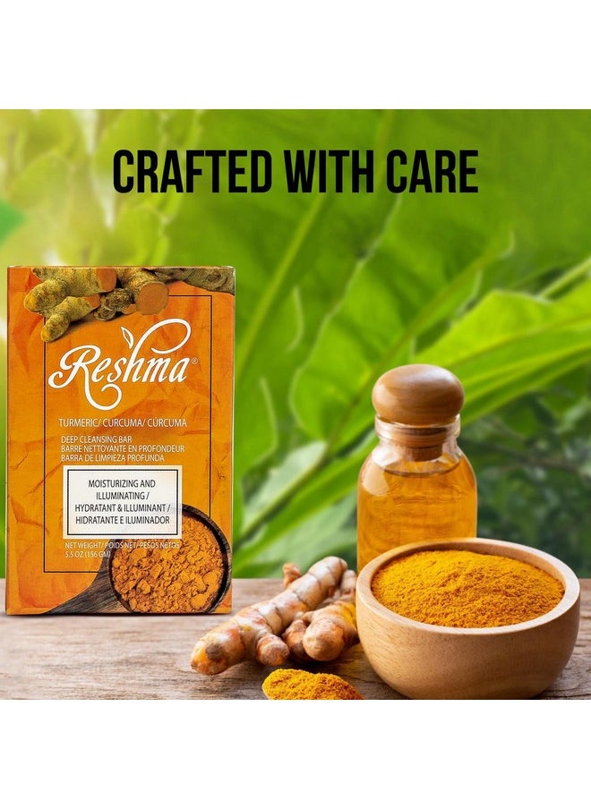 Reshma Beauty Reshma Beauty Turmeric Soap | Infused with Turmeric Extract, Olive Oil, Coconut Oil (Pack Of 1), 5.05 oz  - Image 4