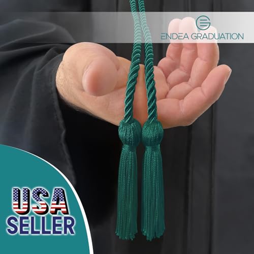 Endea Graduation Double Honor Cord (Emerald Green) - Image 2