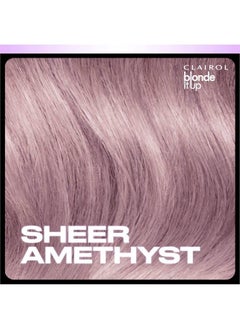 CLAIROL Blonde It Up Crystal Glow Toners Demipermanent Hair Dye Sheer Amethyst Hair Color Pack Of 1  - Image 4