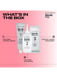CLAIROL Blonde It Up Crystal Glow Toners Demipermanent Hair Dye Sheer Amethyst Hair Color Pack Of 1  - Image 3