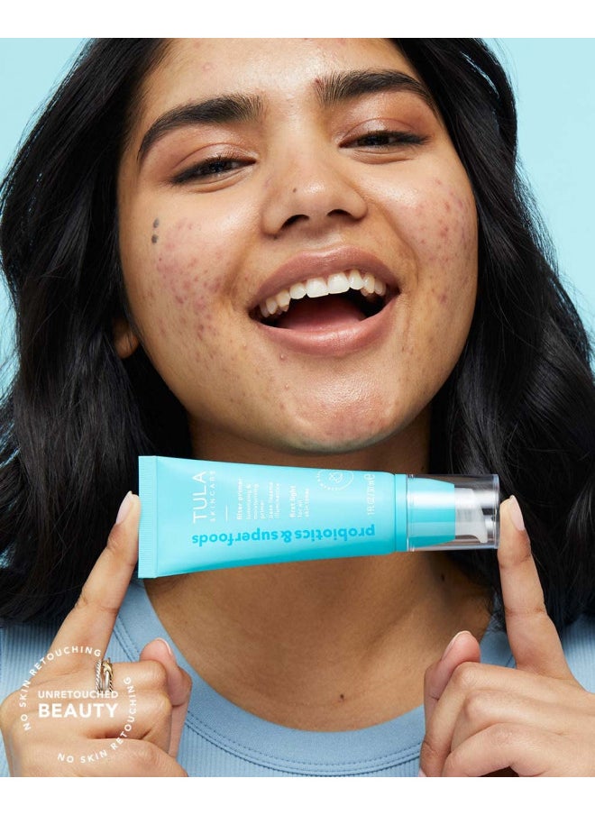 TULA TULA Skin Care Face Filter Blurring and Moisturizing Primer | Smoothing Face Primer, Evens the Appearance of Skin Tone & Redness, Hydrates & Improves Makeup Wear | Original/Sunrise 1 fl. oz.  - Image 4