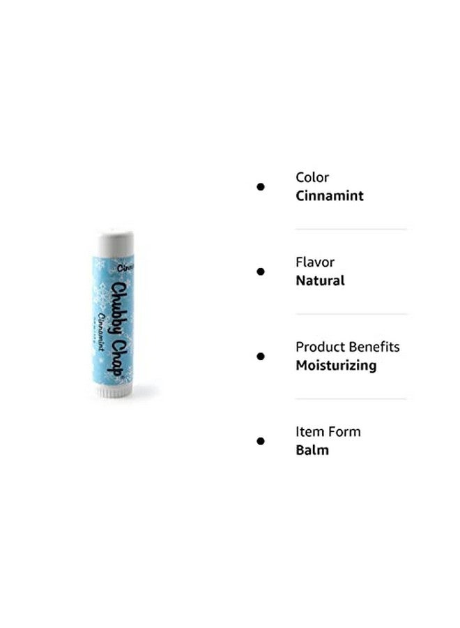Chubby Chap Stick Large Jumbo Chapstick Natural Chapstick .5 Ounce Lip Balm (Cinnamint) - Image 3