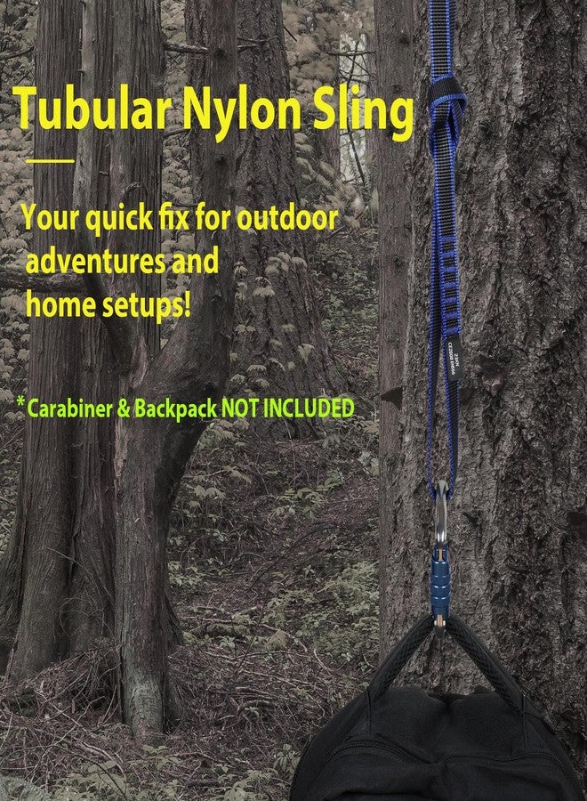 KLYTORX 18mm Nylon Climbing Sling Runner, 23KN CE2008/EN566 Certified - Image 2