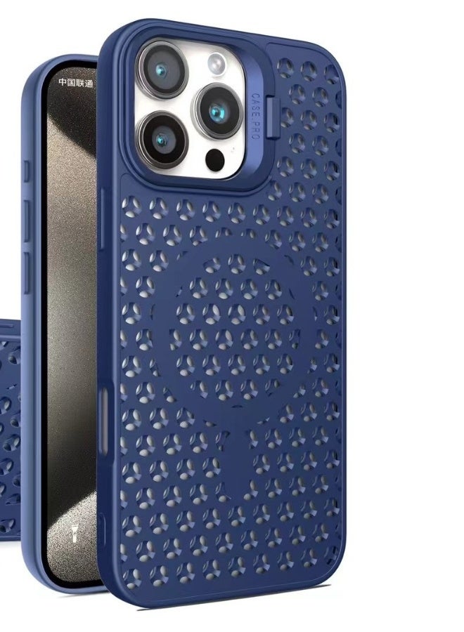 Beauenty Suitable for Apple iphone16 hollow cooling mobile phone case wireless magnetizing suction case.