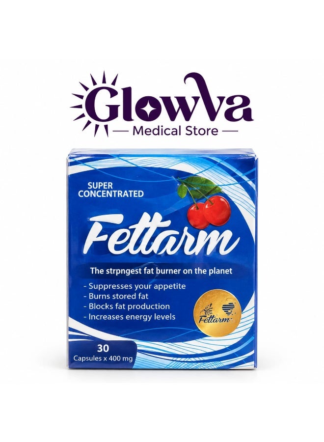 Fettarm Blue 100% Herbal Slimming 30 Capsuls