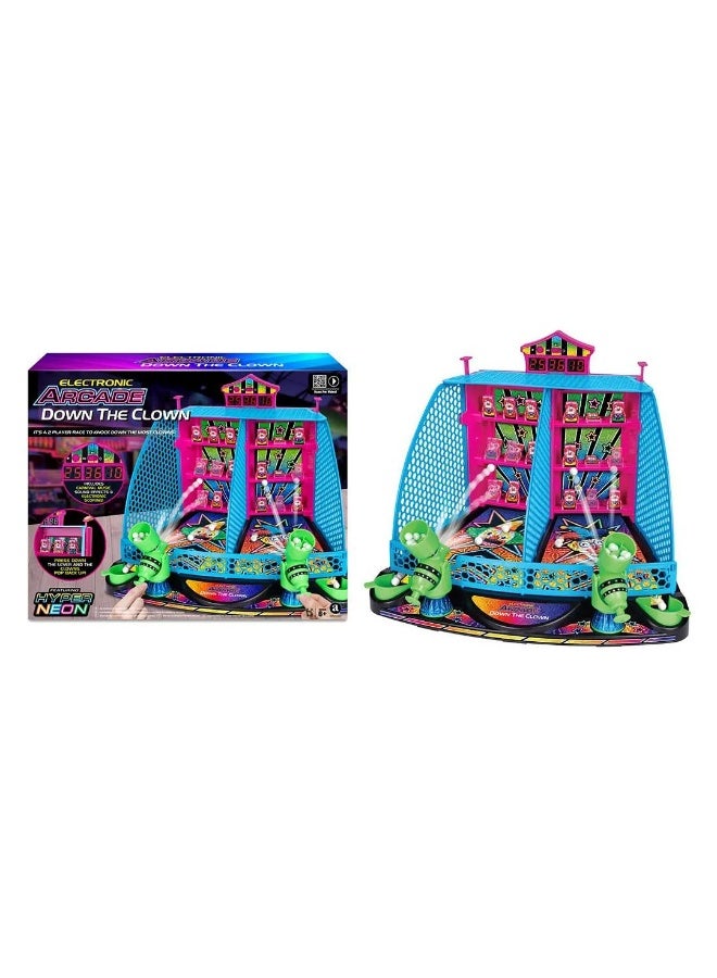 Ambassador Electronic Arcade Down-The-Clown (Hyper Neon Black Series) - Image 3