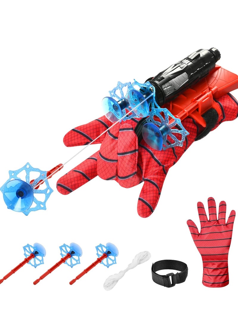 قفاز إطلاق سبايدر نيوموانج، قفازات سبايدر هيرو للأطفال، قفاز لعبة سبايدر مان، مطلق شبكة سبايدر مان، لعبة إطلاق، مجموعة ألعاب المعصم، قفاز إطلاق كوزبلاي - Image 2