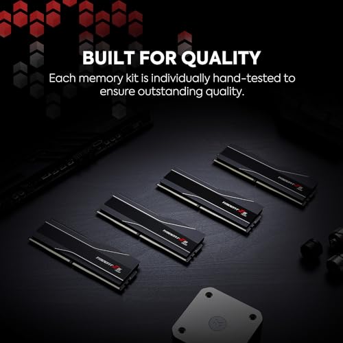 G.SKILL Trident Z5 Neo Series DDR5 RAM (AMD Expo) 64GB (2x32GB) 6000MT/s CL32-38-38-96 1.40V Desktop Computer Memory U-DIMM - Matte Black (F5-6000J3238G32GX2-TZ5N) - Image 4