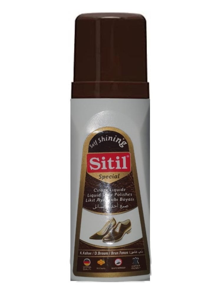 Sitil - Suede & Nubuck Renovator Spray - Dark Brown Color 80 ml - Image 1