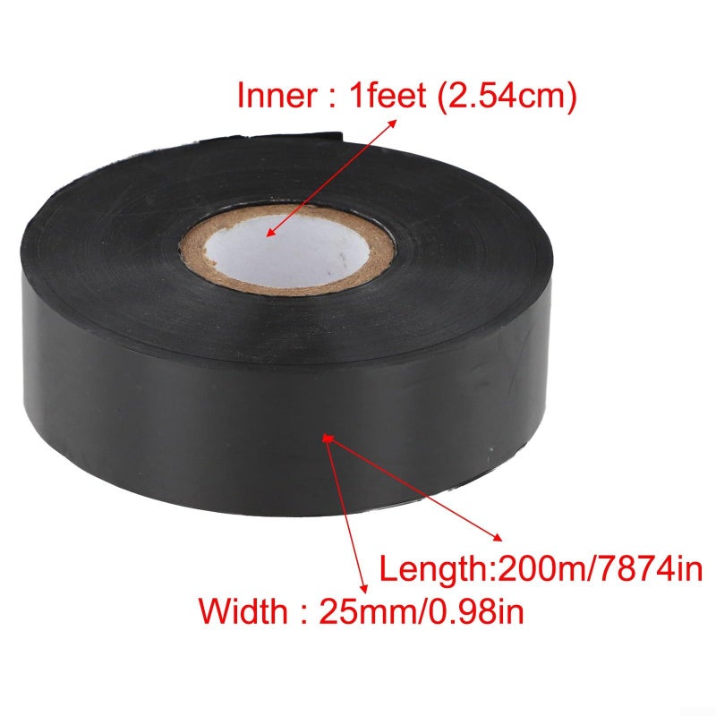 25mmx200M Thermal Transfer Tape Polyethylene Film Printer Ribbon For Coding Machine Parts - Image 5