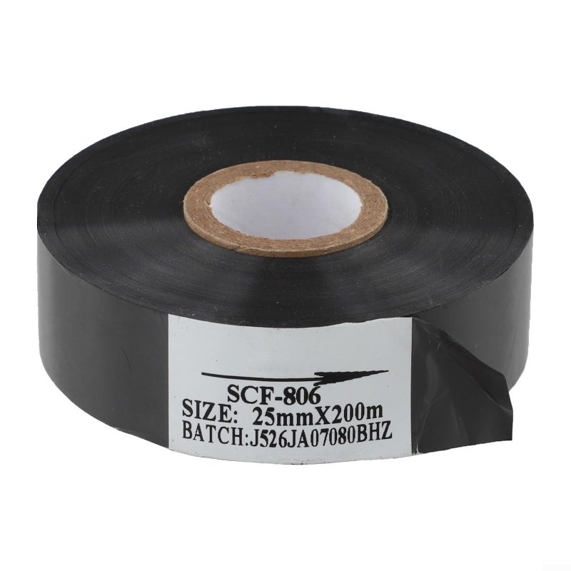 25mmx200M Thermal Transfer Tape Polyethylene Film Printer Ribbon For Coding Machine Parts - Image 2