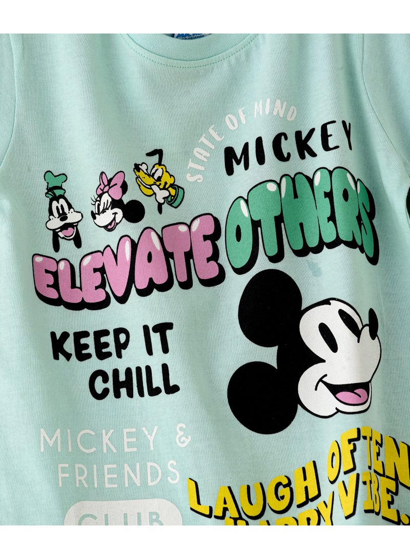 Disney Disney Tshirt for Girls | Casual Wear with Cotton Jersey Fabric | Regular Length  - Image 2