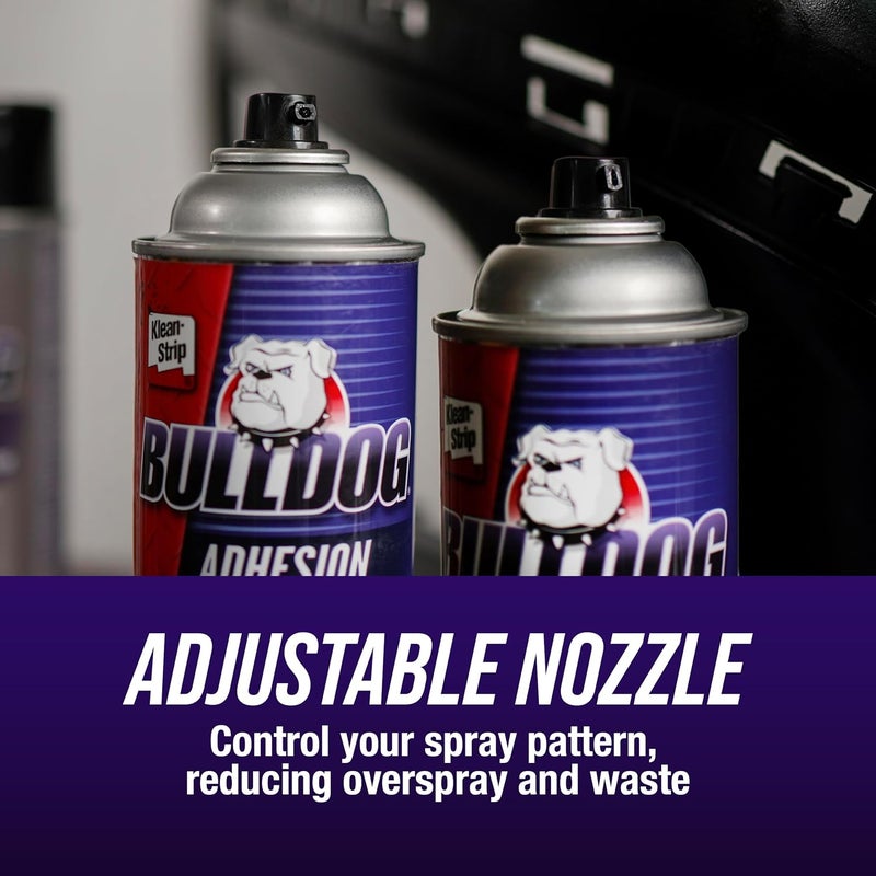 Klean Strip Bulldog Adhesion Promoter for Polyolefin Plastic Quick Dry Adhesion Promoter for Paint Prep - Fills 320 Grit Scratches - 15 Ounce Aerosol - Image 2