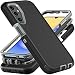 YKHJKLEC for Samsung Galaxy A15 5G Case Military Grade 3 in 1 Heavy Duty ShockproofDrop ProofDust Proof Case BlackGrey - Image 2