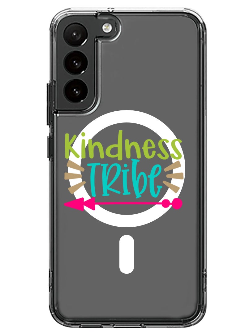 Theodor Magnetic Case for Samsung Galaxy S23 6.1-inch Compatible with MagSafe Wireless Charging, Shockproof Phone Bumper Cover Kindness Tribe copy - Image 1
