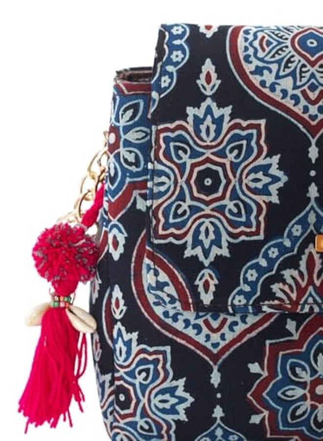 NEPRI Printed Chic Sling Bag | Crossbody Bags for Women Girls | Women's Handbags | Chic & Stylish | Vegan Leather Bag | Casual & Party Use | WCS-018-03 - Image 5