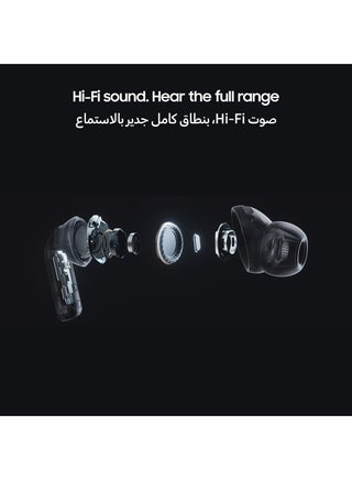 Galaxy Buds4 Pro, Real Metal Blade, 2-way Speaker & Dual Amp, Enhanced ANC, Adaptive Noise Control, Seamless Connection White White - view 3