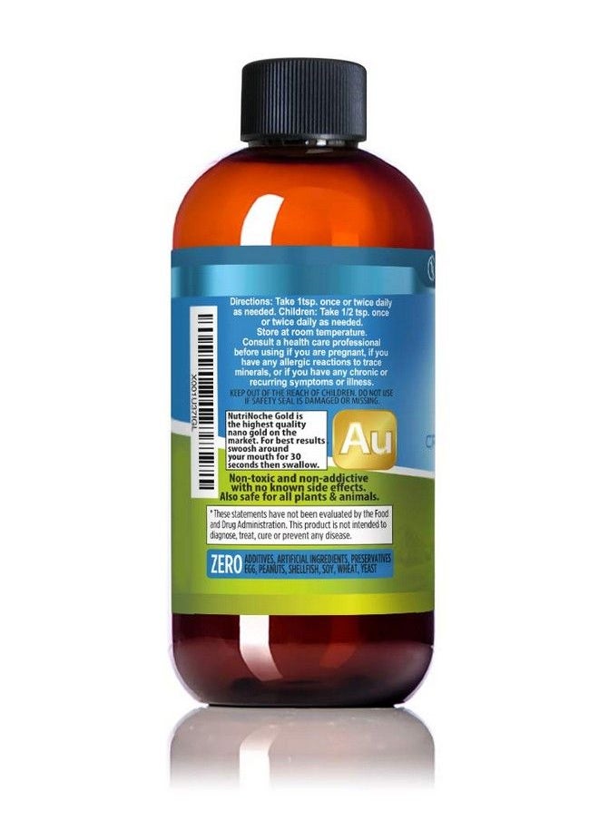 NutriNoche - Colloidal Gold The Best Colloidal Gold Mineral Supplement 30 Ppm Colloidal Minerals - Image 1
