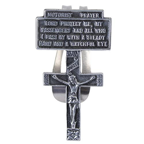 Cathedral Art (Abbey & CA Gift Auto Visor Clip, Motorist Prayer, Multi, Multi Color - Image 2