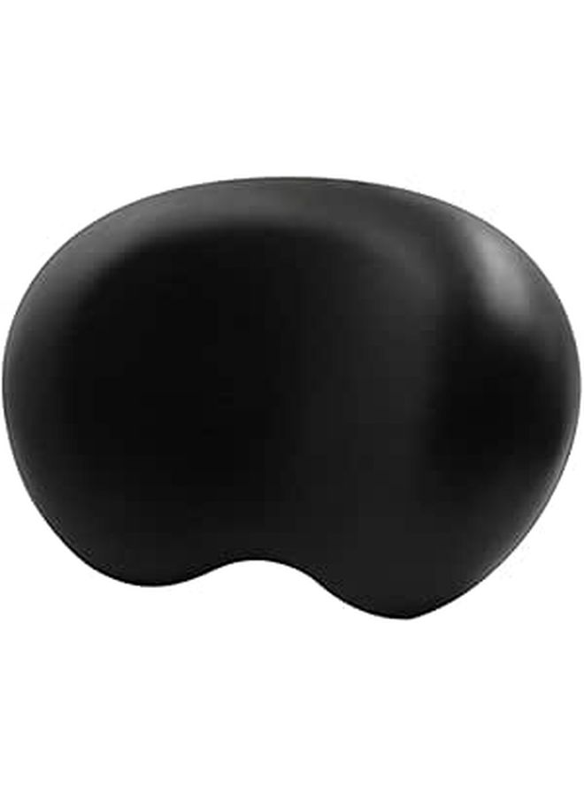 DOITOOL Non Slip Black Bath Pillow For Tub With 3D Ergonomic Headrest Back Cushion Suction Cups Secure Fit Comfortable Support For Pregnant Women Adults - Image 1