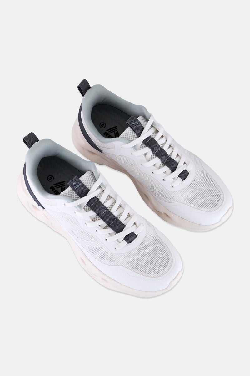 RBX Men Lace Up Outdoor Shoes, White - Image 4
