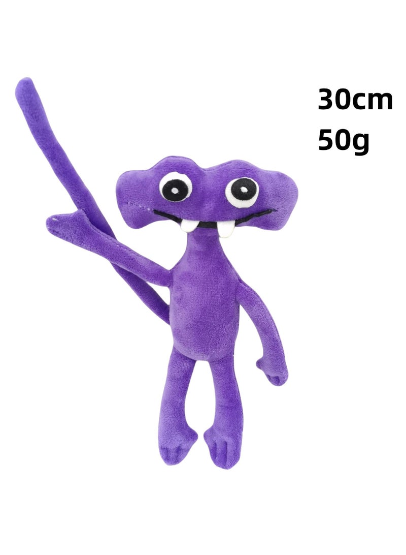 1-Pieces Stuffed Plush Toys Garten Of Banban Series Action Doll For Kids Gifts Purple-B